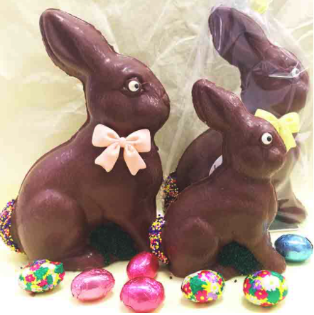 Easter chocolate bunny