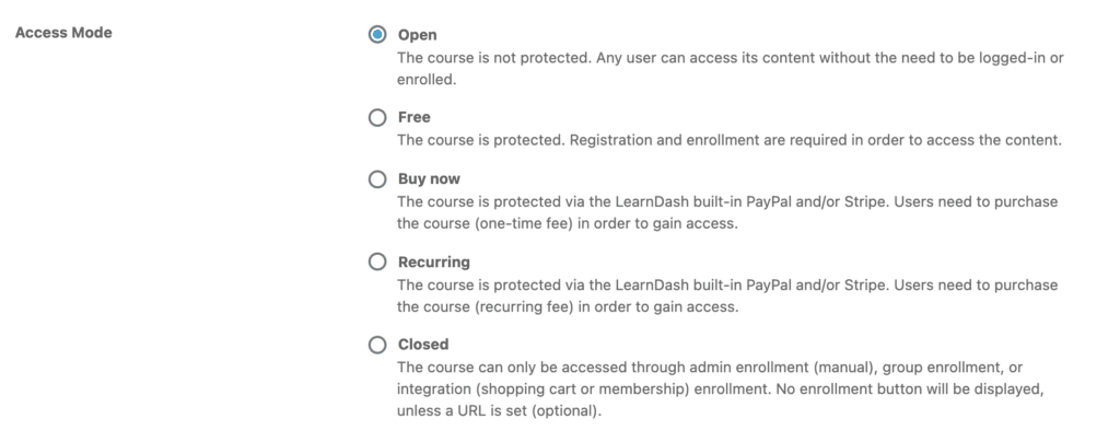 LearnDash Subscriptions