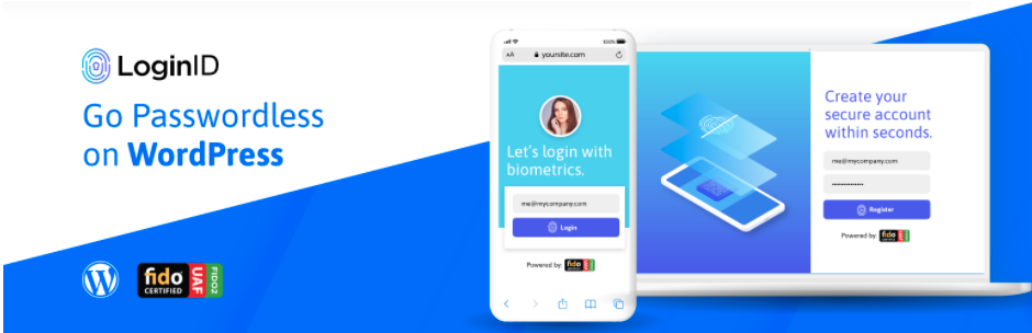 LoginID Releases Passwordless Biometric Login Plugin